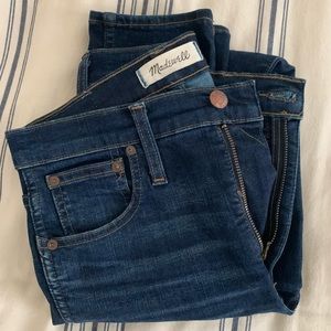 Madewell high rise 10” jeans